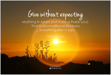 give-without-expecting